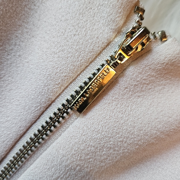 Karl Lagerfeld Paris *Rare* Pastel Pink Sleeveless Jumpsuit - Picture 7 of 9